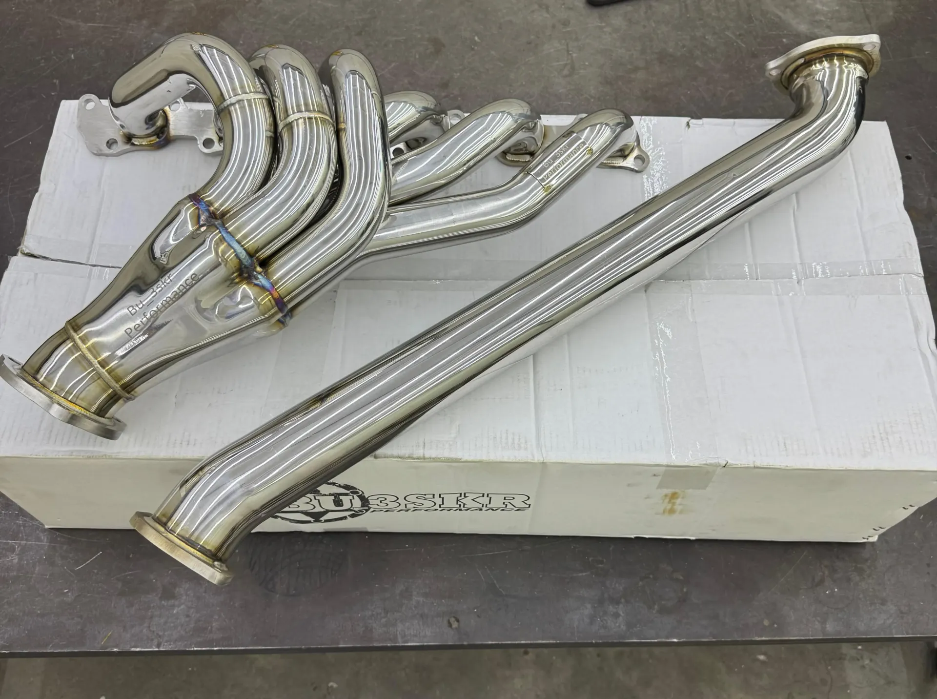 1FZ Land Crusier Manifold Downpipe 3 INC