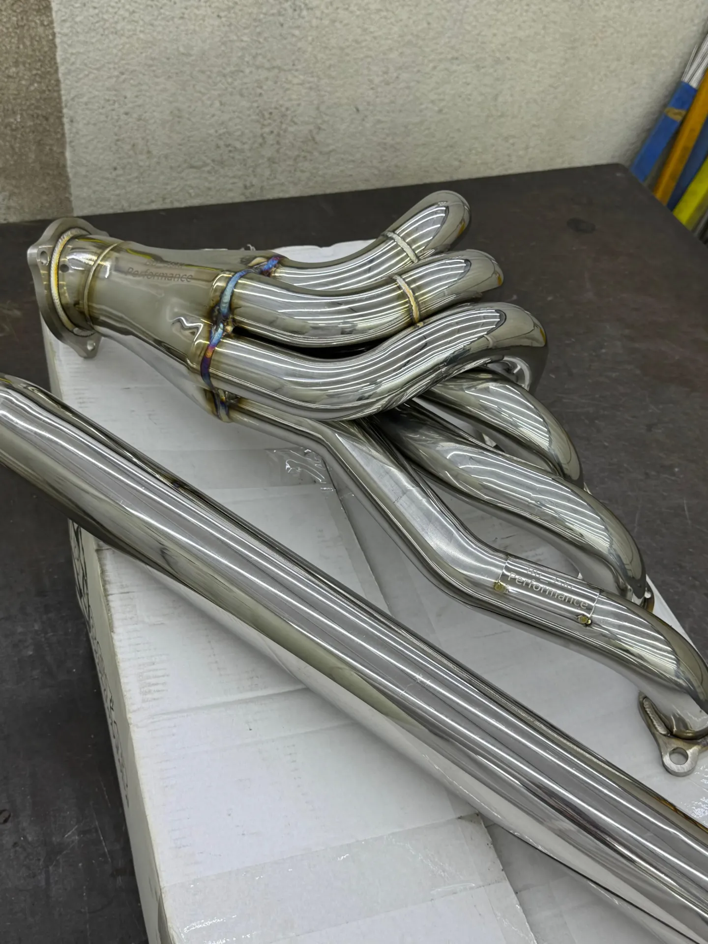 1FZ Land Crusier Manifold Downpipe 3.5 INC